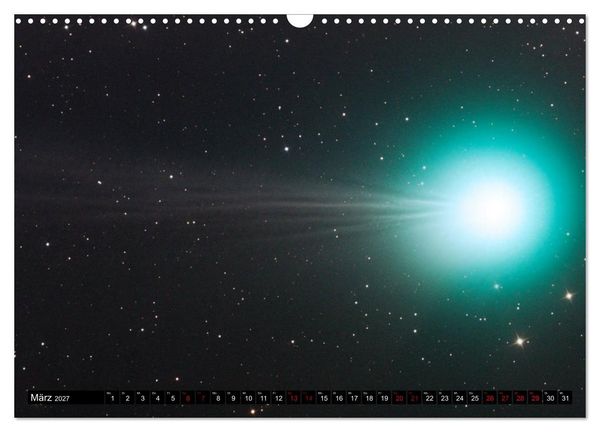 Produktbild: Farbiges Weltall (Wandkalender 2027 DIN A3 quer), CALVENDO Monatskalender