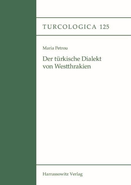 Produktbild: Der t&uuml;rkische Dialekt von Westthrakien