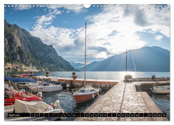 Produktbild: Gardasee - Impressionen aus der Lombardei (Wandkalender 2026 DIN A3 quer), CALVENDO Monatskalender