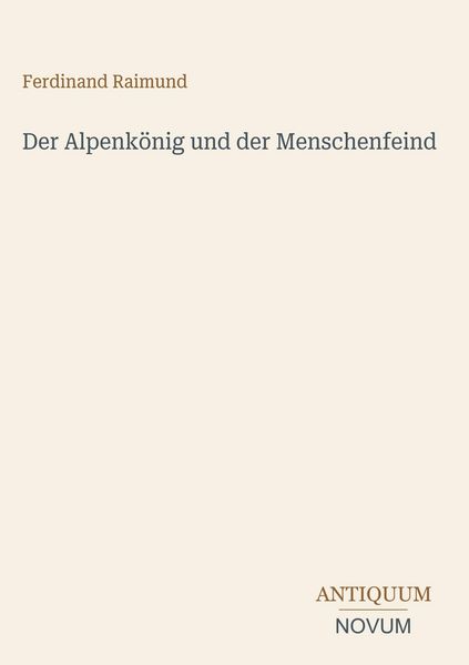 Produktbild: Der Alpenk&ouml;nig und der Menschenfeind