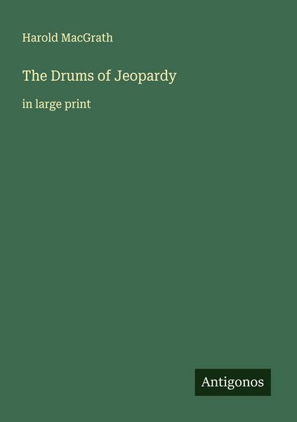 Produktbild: The Drums of Jeopardy