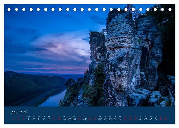 Produktbild: Welt unter Sternen (Tischkalender 2026 DIN A5 quer), CALVENDO Monatskalender