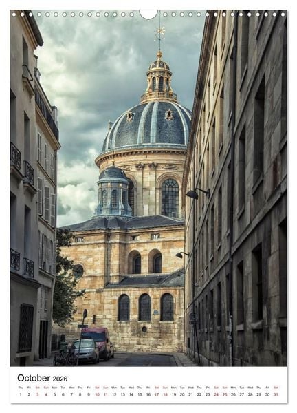 Produktbild: Wonders of Paris (Wall Calendar 2026 DIN A3 portrait), CALVENDO 12 Month Wall Calendar
