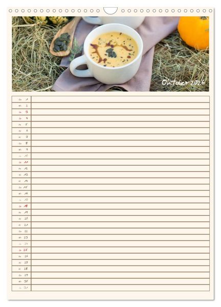 Produktbild: Guten Appetit (Wandkalender 2026 DIN A3 hoch), CALVENDO Monatskalender