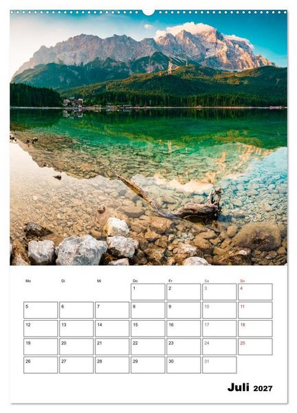 Produktbild: Traumhaftes Deutschland - Idyllische Ansichten (hochwertiger Premium Wandkalender 2027 DIN A2 hoch), Kunstdruck in Hochglanz