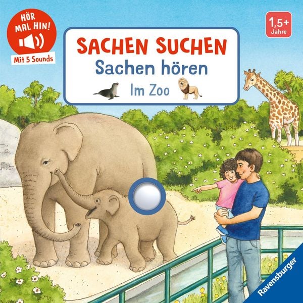 Produktbild: H&ouml;r mal hin - Sachen suchen, Sachen h&ouml;ren: Im Zoo