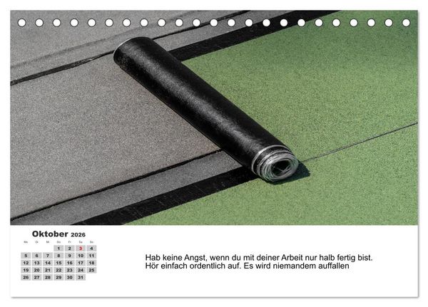 Produktbild: Spiritualit&auml;t in der Bauindustrie (Tischkalender 2026 DIN A5 quer), CALVENDO Monatskalender