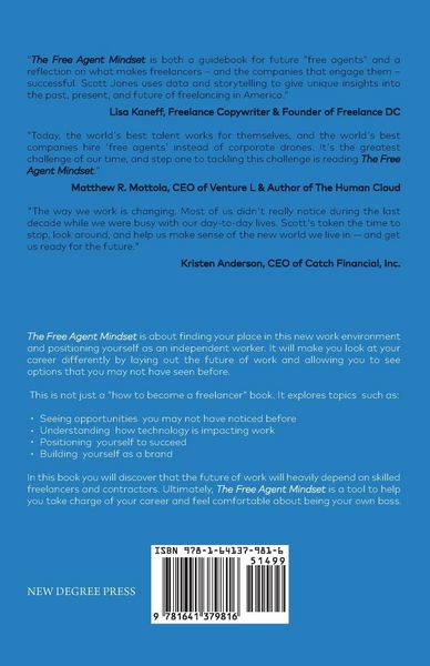 Produktbild: The Free Agent Mindset