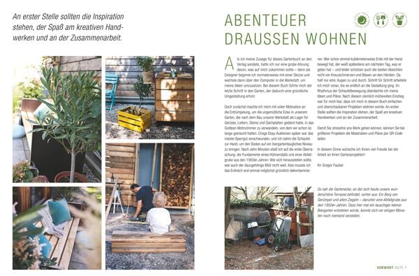 Produktbild: Gartenm&ouml;bel zum Selberbauen