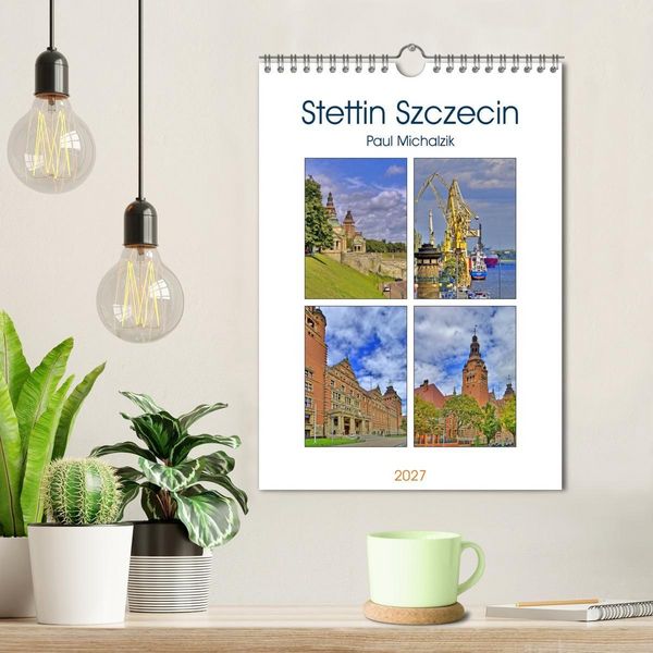 Produktbild: Stettin Szczecin (Wandkalender 2027 DIN A4 hoch), CALVENDO Monatskalender