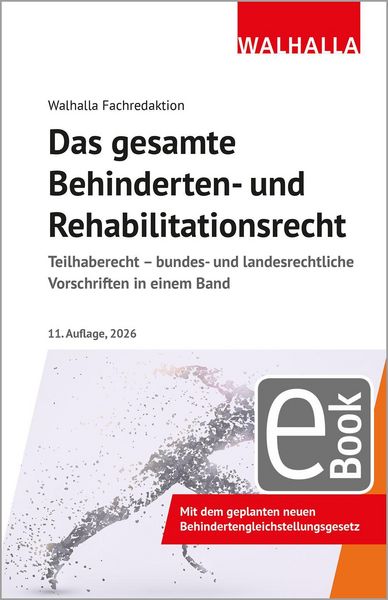 Produktbild: Das gesamte Behinderten- und Rehabilitationsrecht