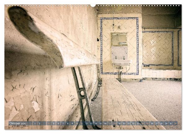 Produktbild: Lostplaces Stille Orte II (hochwertiger Premium Wandkalender 2026 DIN A2 quer), Kunstdruck in Hochglanz