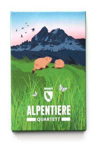 Produktbild: Alpentiere Quartett