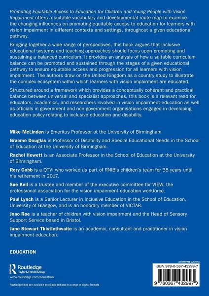 Produktbild: Promoting Equitable Access to Education for Children and Young People with Vision Impairment