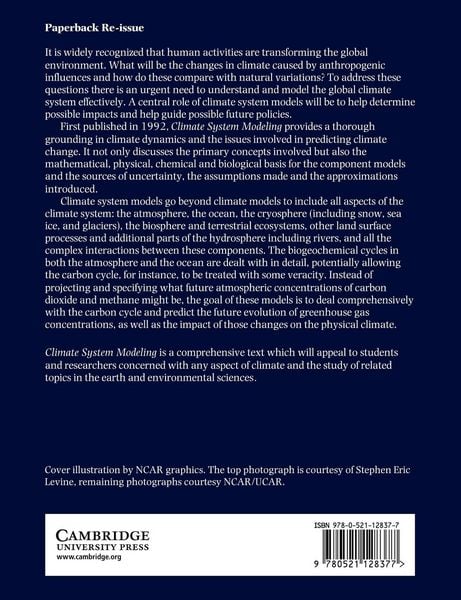 Produktbild: Climate System Modeling