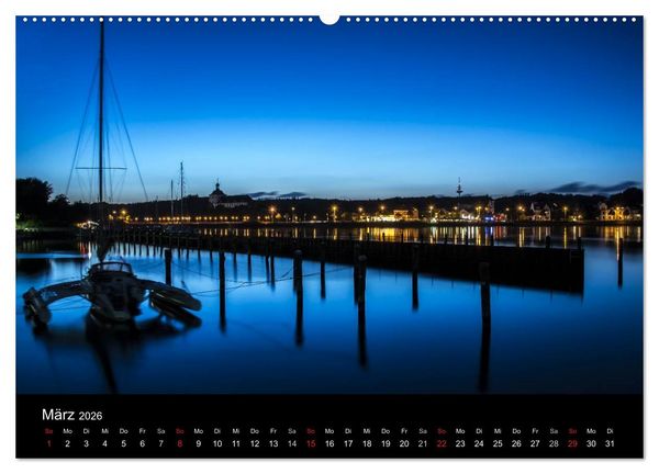 Produktbild: Schleswig - Schleistadt mit Flair (Wandkalender 2026 DIN A2 quer), CALVENDO Monatskalender