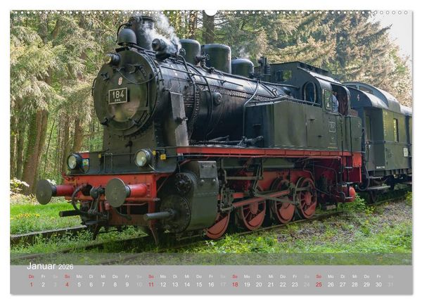 Produktbild: F&uuml;r Liebhaber des Dampfes (Wandkalender 2026 DIN A2 quer), CALVENDO Monatskalender