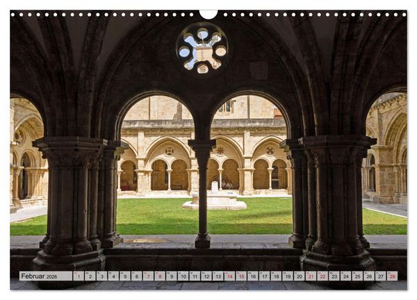 Produktbild: Portugal - Porto, Coimbra, Lissabon (Wandkalender 2026 DIN A3 quer), CALVENDO Monatskalender