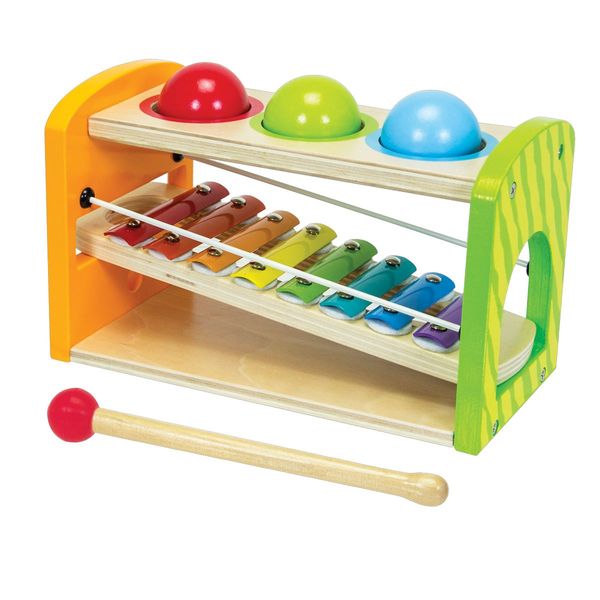 Produktbild: Eichhorn 100002233 - Xylophon Klopfbank