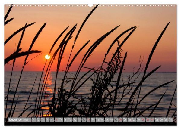 Produktbild: D&auml;nemark - Ostseek&uuml;ste (Wandkalender 2026 DIN A2 quer), CALVENDO Monatskalender