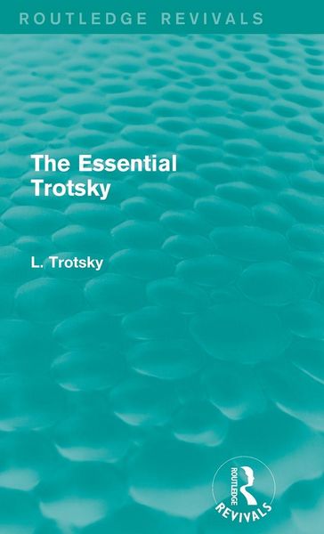 Produktbild: The Essential Trotsky (Routledge Revivals)