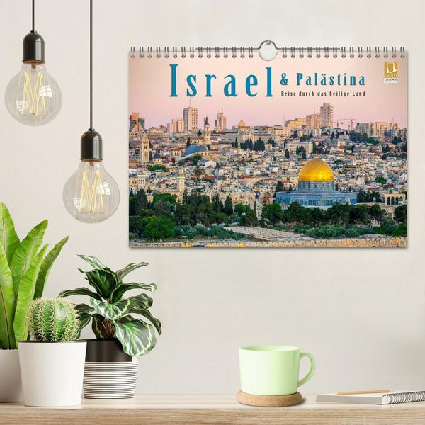 Produktbild: Israel & Pal&auml;stina - Reise durch das heilige Land (Wandkalender 2026 DIN A4 quer), CALVENDO Monatskalender