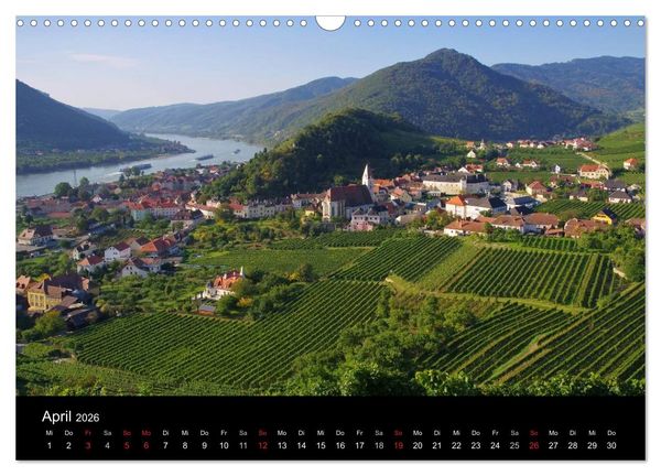 Produktbild: Die Wachau - Bezaubernde Orte an der Donau (Wandkalender 2026 DIN A3 quer), CALVENDO Monatskalender