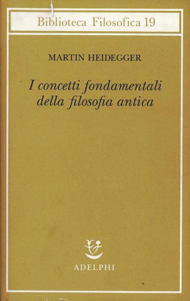 Produktbild: I concetti fondamentali della filosofia antica