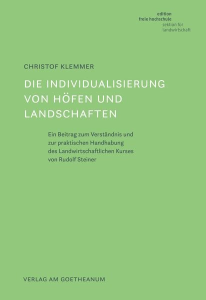 Produktbild: Die Individualisierung von H&ouml;fen und Landschaften