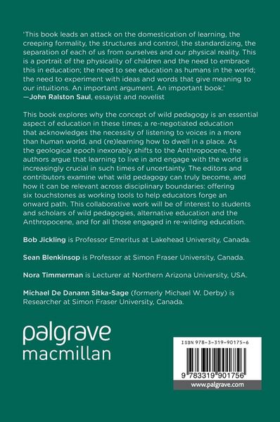 Produktbild: Wild Pedagogies