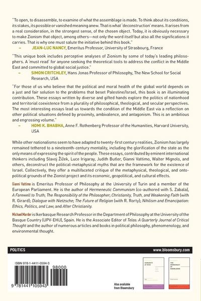 Produktbild: Deconstructing Zionism