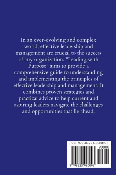 Produktbild: Leading with Purpose