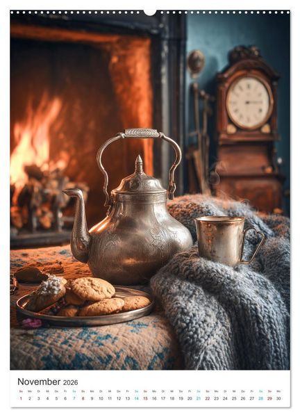 Produktbild: A Cup of Time (hochwertiger Premium Wandkalender 2026 DIN A2 hoch), Kunstdruck in Hochglanz