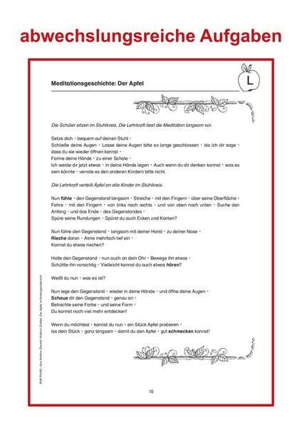 Produktbild: Der Apfel im Anfangsunterricht