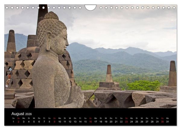Produktbild: Indonesien (Wandkalender 2026 DIN A4 quer), CALVENDO Monatskalender