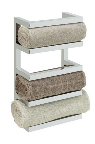 Produktbild: Edelstahl Handtuchregal Mod. Fondiro, aus rostfreiem Edelstahl