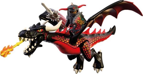 Produktbild: PLAYMOBIL 72114 Schwarzer Drache