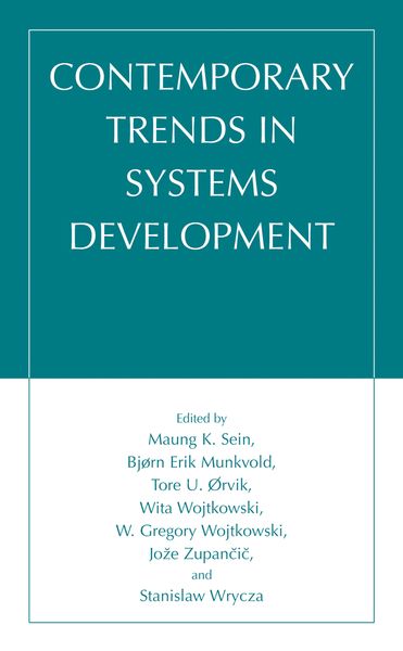 Produktbild: Contemporary Trends in Systems Development