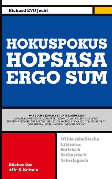 Produktbild: Hokuspokus. Hopsasa. Ergo sum