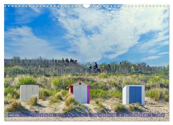 Produktbild: Zeeland - Wasser, Sand und Meer (Wandkalender 2026 DIN A3 quer), CALVENDO Monatskalender