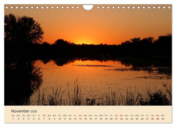 Produktbild: World sunsets (Wall Calendar 2026 DIN A4 landscape), CALVENDO 12 Month Wall Calendar
