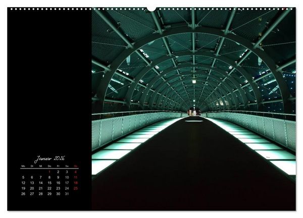 Produktbild: Bremerhaven Nights (hochwertiger Premium Wandkalender 2026 DIN A2 quer), Kunstdruck in Hochglanz