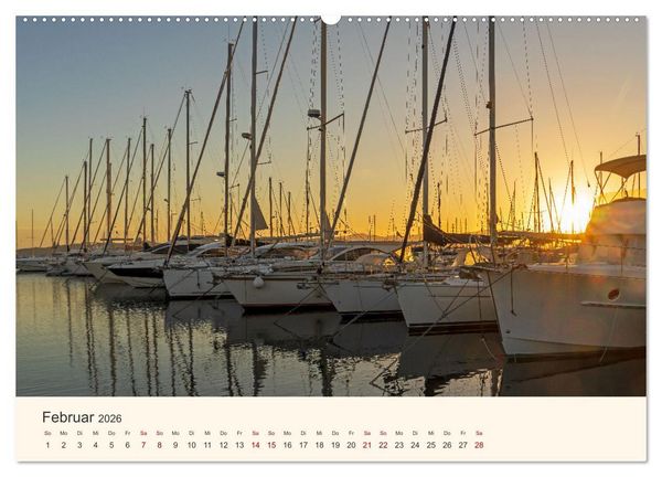 Produktbild: Wundersch&ouml;ne C&ocirc;te d'Azur (Wandkalender 2026 DIN A2 quer), CALVENDO Monatskalender