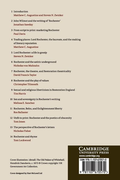 Produktbild: Lord Rochester in the Restoration World