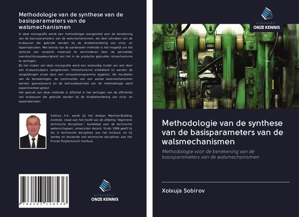 Produktbild: Methodologie van de synthese van de basisparameters van de walsmechanismen