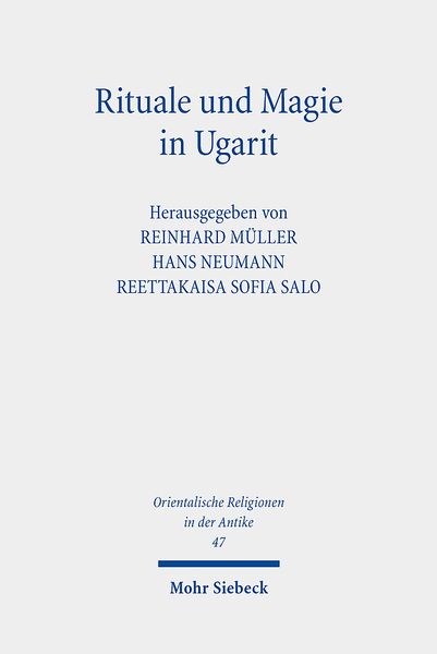 Produktbild: Rituale und Magie in Ugarit