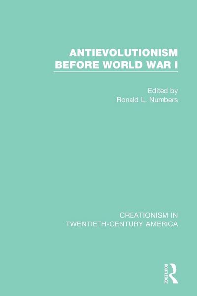 Produktbild: Antievolutionism Before World War I