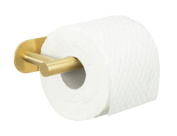Produktbild: Turbo-Loc&reg; Toilettenpapierhalter Mod. Orea Gold Matt, Befestigen ohne bohren