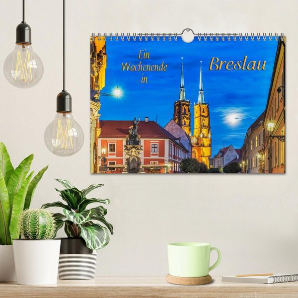 Produktbild: Ein Wochenende in Breslau (Wandkalender 2026 DIN A4 quer), CALVENDO Monatskalender