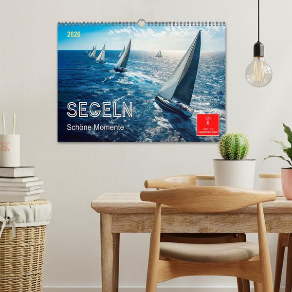 Produktbild: Segeln - sch&ouml;ne Momente (Wandkalender 2026 DIN A3 quer), CALVENDO Monatskalender